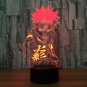Naruto Anime 3D Night Light Creative Electric Illusion 3d Lamp LED 7 Color changing USB touch Desk Lamp For Kid's Gift
Naruto Anime 3D Night Light Creative Electric Illusion 3d Lamp LED 7 Color changing USB touch Desk Lamp For Kid's Gift