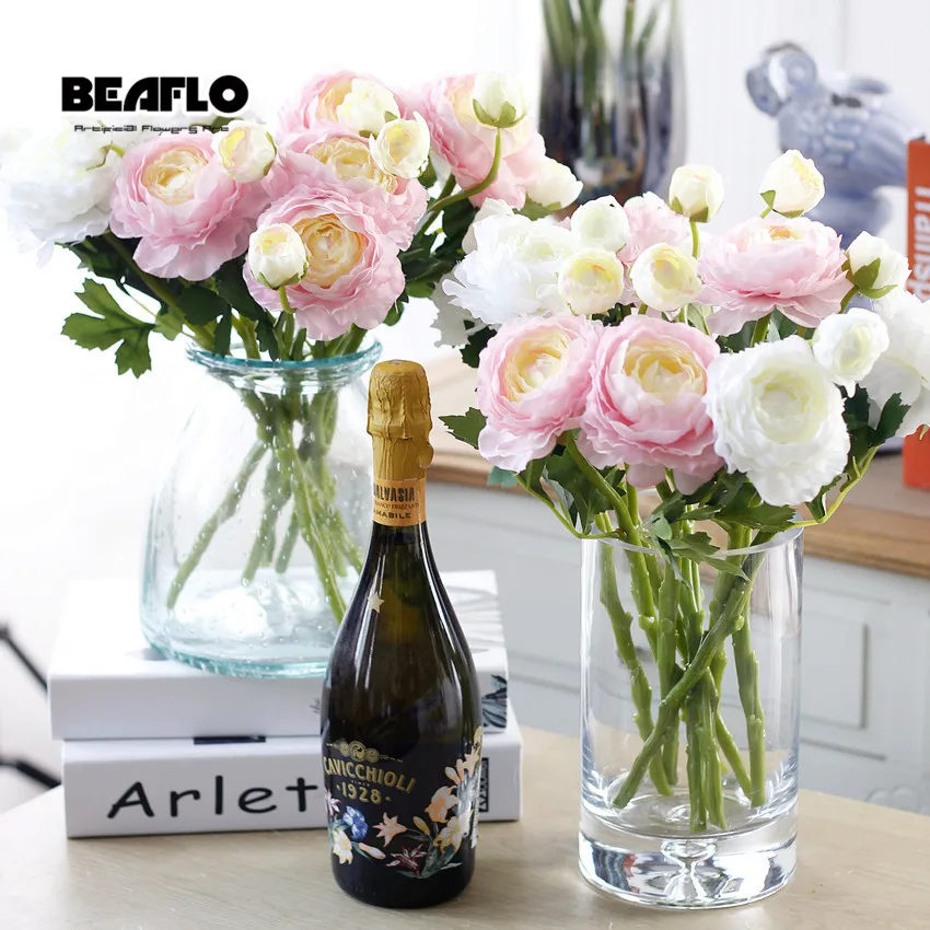 1 Branch European Pretty Wedding Mini Peony Artificial Silk Flower Fake Flowers bouquet Flores Bride Home Decoration 
1 Branch European Pretty Wedding Mini Peony Artificial Silk Flower Fake Flowers bouquet Flores Bride Home Decoration