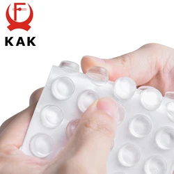 KAK 30-80 шт самоклеющийся силикон мебель колодки ограничители Для шкафчика Резиновый демпфер буферная Подушка Защитная мебель оборудование