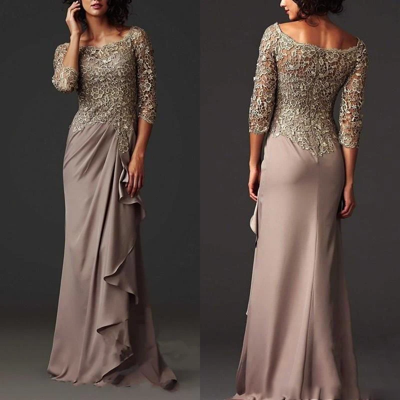 2019 Evening Dresses Elegant Sheer Lace Mother of the Bride Groom Dresses Formal Arabic Party Gowns Floor Length
2019 Evening Dresses Elegant Sheer Lace Mother of the Bride Groom Dresses Formal Arabic Party Gowns Floor Length