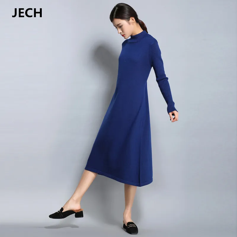 JECH Winter Spring Cashmere Women Turtleneck Wool Long Dresses 2018 New Fashion Female Warm Casual Long Sweaters Warm Pullovers
JECH Winter Spring Cashmere Women Turtleneck Wool Long Dresses 2018 New Fashion Female Warm Casual Long Sweaters Warm Pullovers
