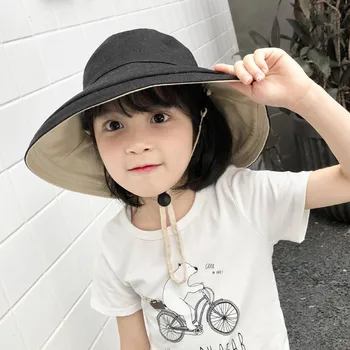 Summer Baby Japanese Solid Color Double-sided Child Fisherman Hat Summer Double-sided Hat
Summer Baby Japanese Solid Color Double-sided Child Fisherman Hat Summer Double-sided Hat