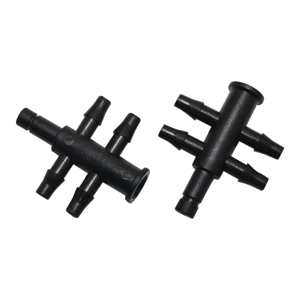 30 Pcs 4.5mm To 4-way 3/5mm Barbed Hose Splitters Garden Watering Irrigation Pipe Tube Connection Accessories Gardening Supplies
30 Pcs 4.5mm To 4-way 3/5mm Barbed Hose Splitters Garden Watering Irrigation Pipe Tube Connection Accessories Gardening Supplies