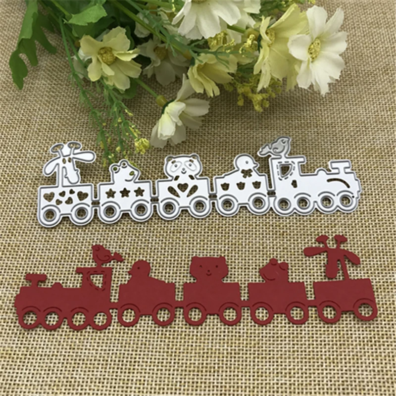 1PCS Cutting Dies Scrapbooking Dies Metal Cartoon Train DIY Scrapbooking Photo Album Decorative Embossing Stencil
1PCS Cutting Dies Scrapbooking Dies Metal Cartoon Train DIY Scrapbooking Photo Album Decorative Embossing Stencil