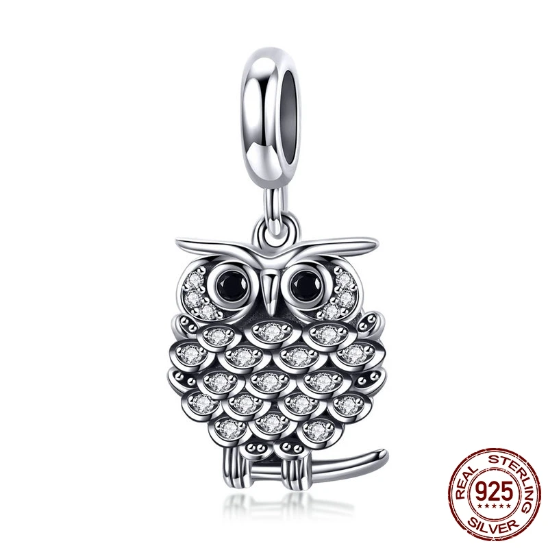 FURUYA Authentic 925 Sterling Silver Charm fit Bracelet & Bangles Jewelry Making Crystal Owl Lovely Animal shape Beads
FURUYA Authentic 925 Sterling Silver Charm fit Bracelet & Bangles Jewelry Making Crystal Owl Lovely Animal shape Beads