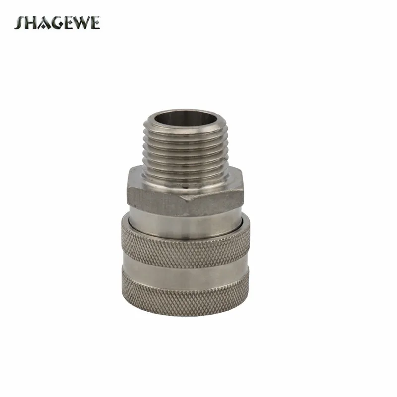 Homebrew Fitting Stainless Female Quick Disconnect with 1/2" Thread Draft Beer Brewing Kettle Tun Wort Chiller Connector
Homebrew Fitting Stainless Female Quick Disconnect with 1/2" Thread Draft Beer Brewing Kettle Tun Wort Chiller Connector