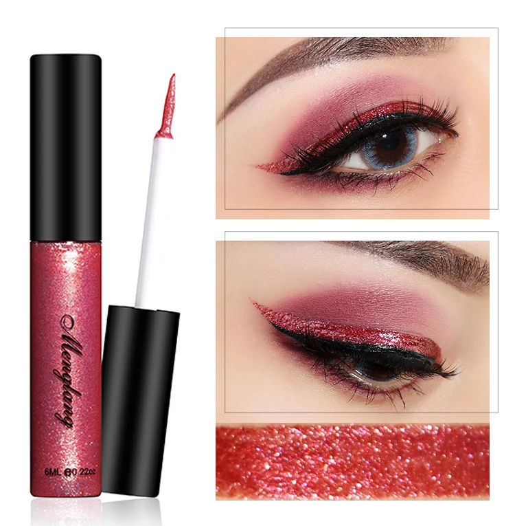 New Chameleon Glitter Liquid Eyeliner Pencils Eyes Brighten Red Purple Silver Color Shimmer Shiny Eye Liner for Party Makeup
New Chameleon Glitter Liquid Eyeliner Pencils Eyes Brighten Red Purple Silver Color Shimmer Shiny Eye Liner for Party Makeup