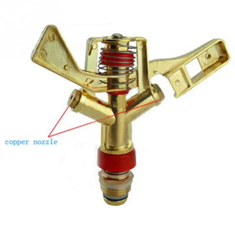 Hot New 360 Degree Rotate Rocker Arm Water Sprinkler 1/2 Inch Dual Connector Zinc Alloy Spray Nozzle Garden Irrigation Sprinkler
Hot New 360 Degree Rotate Rocker Arm Water Sprinkler 1/2 Inch Dual Connector Zinc Alloy Spray Nozzle Garden Irrigation Sprinkler
