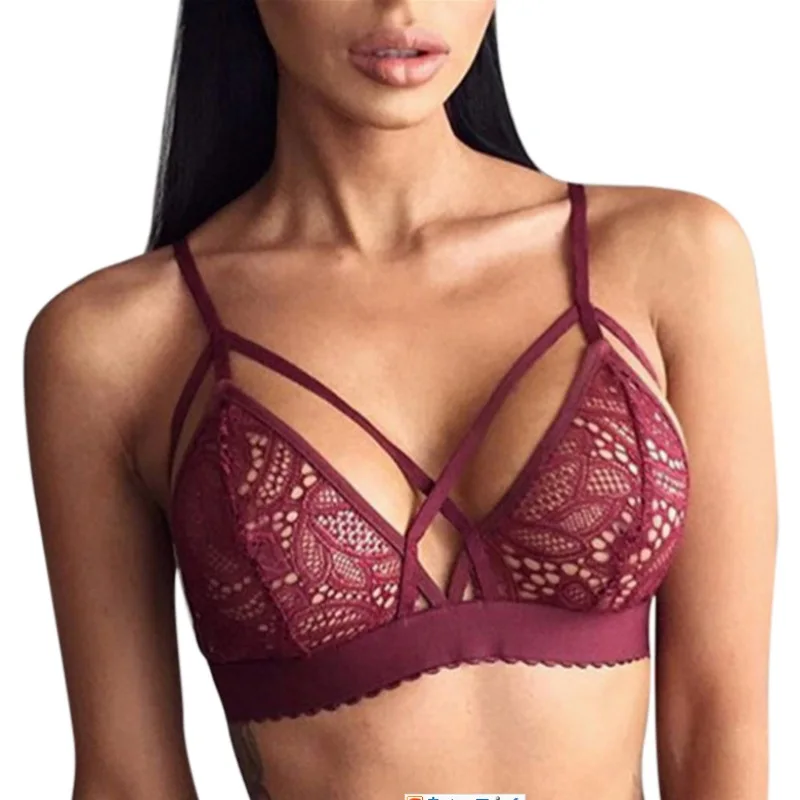 Sexy Lingerie Strappy Hollow Out Lace Bras for Women Female Push Up Bra Thin Temptation Bralette Intimates 2018 Brassiere
Sexy Lingerie Strappy Hollow Out Lace Bras for Women Female Push Up Bra Thin Temptation Bralette Intimates 2018 Brassiere
