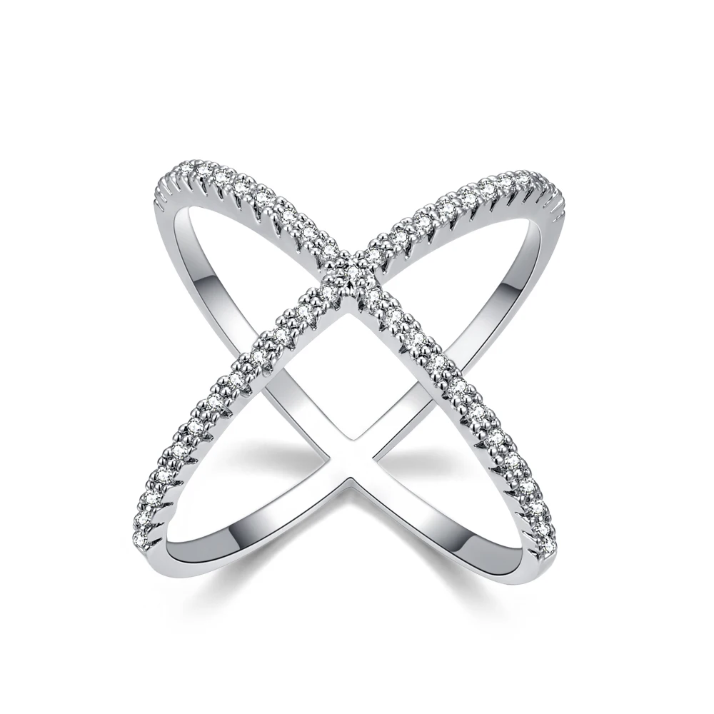 Silver Ring Fashion Jewerly Ring for Women&Men X Shape Fashion Silver Plated Ring
Silver Ring Fashion Jewerly Ring for Women&Men X Shape Fashion Silver Plated Ring