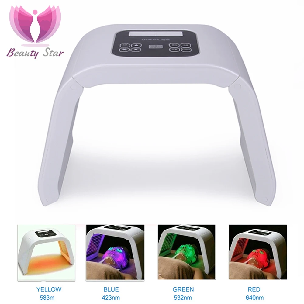 Beauty Star 7 Color LED Light Photon Facial Mask Machine Face Body Skin Rejuvenation Remove Acne Anti Wrinkle LED Facial Mask
Beauty Star 7 Color LED Light Photon Facial Mask Machine Face Body Skin Rejuvenation Remove Acne Anti Wrinkle LED Facial Mask