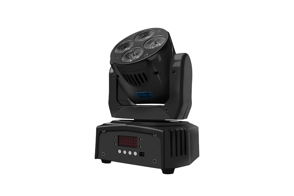 4*10W RGBW 4in1 LED Wash Moving Head Light