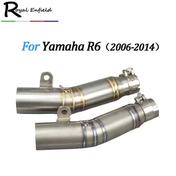 YZF R6 2006-2018 Slip-on Motorcycle Exhaust middle link Pipe section adapter titanium alloy escape for YAMAHA R6 YZF R6 2006-18
YZF R6 2006-2018 Slip-on Motorcycle Exhaust middle link Pipe section adapter titanium alloy escape for YAMAHA R6 YZF R6 2006-18
