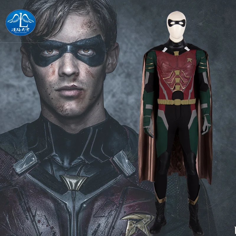 MANLUIYUNXIAO DC Superhero Titans Robin Cosplay Costume Nightwing Men Adult Halloween Anime Cosplay Attack on Titan
MANLUIYUNXIAO DC Superhero Titans Robin Cosplay Costume Nightwing Men Adult Halloween Anime Cosplay Attack on Titan