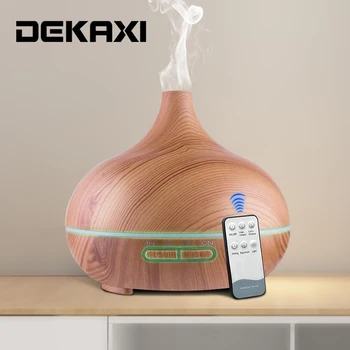 DEKAXI 550ml Electric Ultrasonic Air Humidifier Essential Oil Diffuser Aromatherapy Aroma Diffuser With Remote Control For Home
DEKAXI 550ml Electric Ultrasonic Air Humidifier Essential Oil Diffuser Aromatherapy Aroma Diffuser With Remote Control For Home