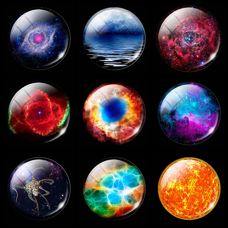 Romantic Nebula Refrigerator Decorative Magnetic Stickers 30mm Luminous Space Universe Glass Fridge Magnet Whiteboard Message
Romantic Nebula Refrigerator Decorative Magnetic Stickers 30mm Luminous Space Universe Glass Fridge Magnet Whiteboard Message