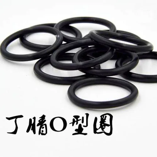 

1pcs 4mm wire diameter black silicone O-ring 285mm-320mm OD waterproof insulation rubber band Oil and abrasion resis