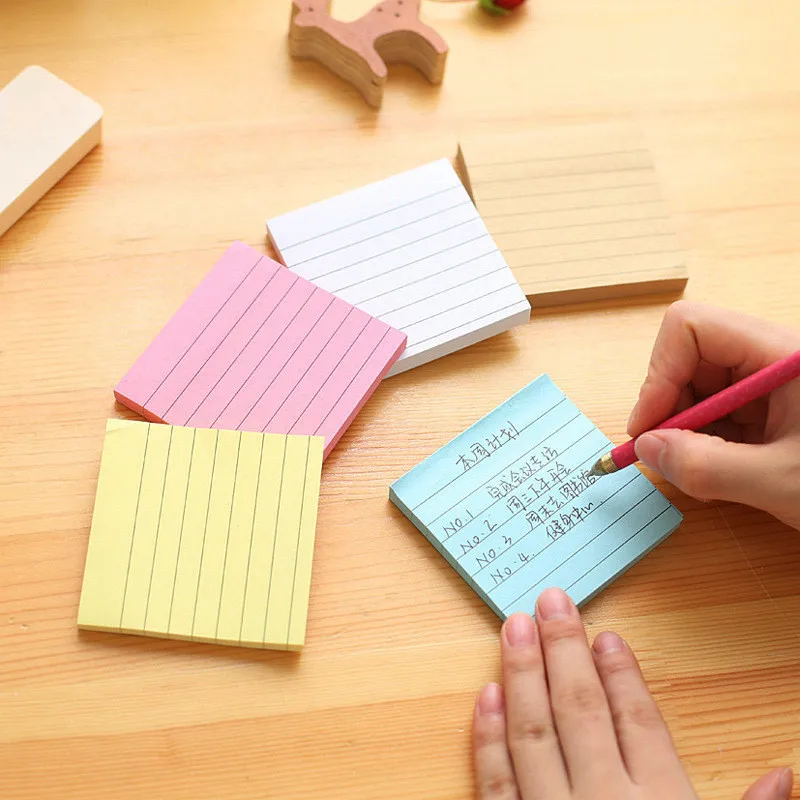Hot Sale Simple Memo Pad Paper Sticky Notes School Supplies Bookmark Paper Sticker Notepad Stationery Material Escolar
Hot Sale Simple Memo Pad Paper Sticky Notes School Supplies Bookmark Paper Sticker Notepad Stationery Material Escolar