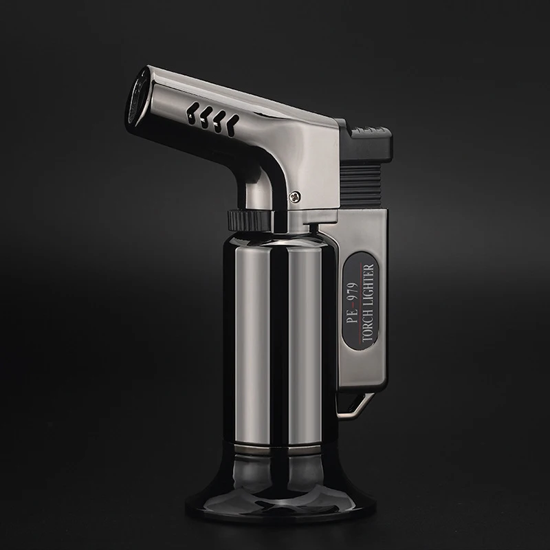 BBQ Outdoor lighter Cigar Butane Torch Lighter Refillable Adjustable Flame with Safety Lock for Baking Kitchen WHShopping
BBQ Outdoor lighter Cigar Butane Torch Lighter Refillable Adjustable Flame with Safety Lock for Baking Kitchen WHShopping