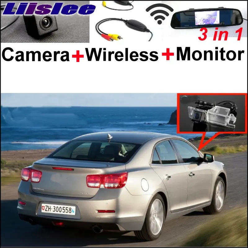 Liislee 3 in1 Special Rear View Camera + Wireless Receiver + Mirror Monitor EASY Parking System For Chevrolet Malibu 2012~2014
Liislee 3 in1 Special Rear View Camera + Wireless Receiver + Mirror Monitor EASY Parking System For Chevrolet Malibu 2012~2014