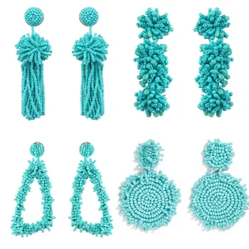 Best lady Boho Drop Earrings For Women Fashion Tassel Earrings Beads Jewelry Dangle Multicolored Bijoux Girl Gifts Wedding Party
Best lady Boho Drop Earrings For Women Fashion Tassel Earrings Beads Jewelry Dangle Multicolored Bijoux Girl Gifts Wedding Party