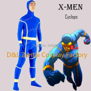 Free Shipping DHL 2016 Adult X- Men Cyclops Superhero Costume Blue Full Body Lycra Spandex Halloween Cosplay Costume Open Face
Free Shipping DHL 2016 Adult X- Men Cyclops Superhero Costume Blue Full Body Lycra Spandex Halloween Cosplay Costume Open Face
