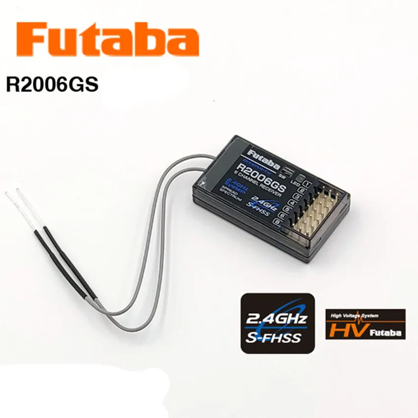 Original Futaba 2.4G S-FHSS Receiver R2006GS for remote control aircraft models or fixed-wing aircraft
Original Futaba 2.4G S-FHSS Receiver R2006GS for remote control aircraft models or fixed-wing aircraft