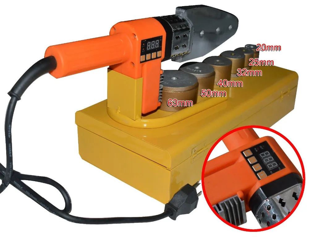 30-63mm 110V/220V Pipe Welding Machine/Tool with Digital Readout Pipe Welding Machine plastic pipe welder Water Pipe Welder
30-63mm 110V/220V Pipe Welding Machine/Tool with Digital Readout Pipe Welding Machine plastic pipe welder Water Pipe Welder