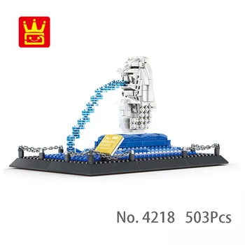Wange 4218 Creator Series The Merlion Model Building Blocks Set Classic Singapore Architecture MOC Toys Compatible With Toys
Wange 4218 Creator Series The Merlion Model Building Blocks Set Classic Singapore Architecture MOC Toys Compatible With Toys