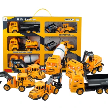 6Pcs/Lot Large Size Simulation Excavation Cement Truck Transport Cart Toy Set For Children - Yellow HYX999-2/3
6Pcs/Lot Large Size Simulation Excavation Cement Truck Transport Cart Toy Set For Children - Yellow HYX999-2/3