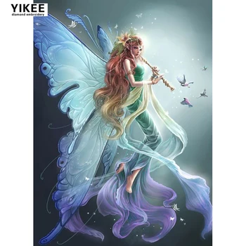 "YIKEE fairy butterfly diamond painting 5D DIY Diamond Embroidery Mosaic Picture Of Rhinestone Decoration Home" h401
"YIKEE fairy butterfly diamond painting 5D DIY Diamond Embroidery Mosaic Picture Of Rhinestone Decoration Home" h401