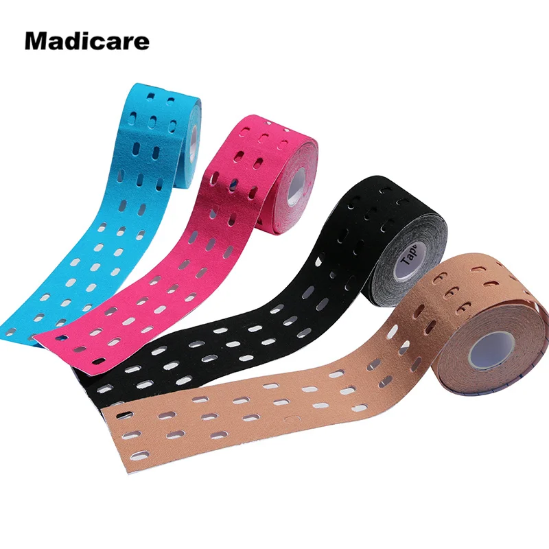 5cm Kinesiology Tape with Hole Muscles Sports Care Elastic Physio Therapeutic for Sports Protection
5cm Kinesiology Tape with Hole Muscles Sports Care Elastic Physio Therapeutic for Sports Protection