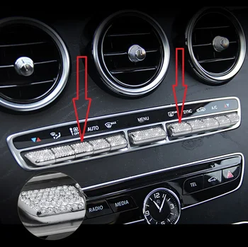 Car central button decoration with drill For Mercedes Benz New E-class C-class GLC
Car central button decoration with drill For Mercedes Benz New E-class C-class GLC