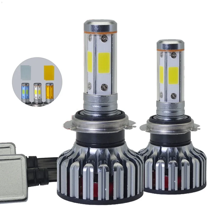 1pair 4 Side Car LED Headlight Bulb COB H1 H7 H4 H11 LED Auto Car Light Canbus 12000Lm 96W 9005/HB3 9006 3000K 6000K 8000K Lamp
1pair 4 Side Car LED Headlight Bulb COB H1 H7 H4 H11 LED Auto Car Light Canbus 12000Lm 96W 9005/HB3 9006 3000K 6000K 8000K Lamp