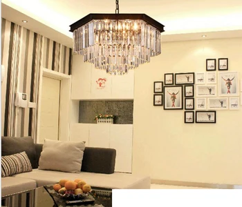 Living Room Crystal Chandelier American Iron Chandelier Home Interior Bedroom Restaurant Lighting Retro Lighting led lighting
Living Room Crystal Chandelier American Iron Chandelier Home Interior Bedroom Restaurant Lighting Retro Lighting led lighting