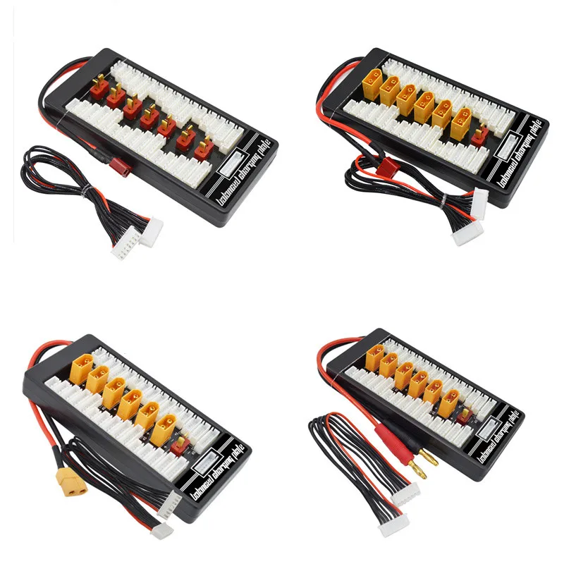 HotRC 2S-6S XT60 Plug XT30 T Plug Parallel Charging Board Para Board for Imax B6 B6AC B8 ISDT Q6 PRO Lite Lipo Battery Charger
HotRC 2S-6S XT60 Plug XT30 T Plug Parallel Charging Board Para Board for Imax B6 B6AC B8 ISDT Q6 PRO Lite Lipo Battery Charger