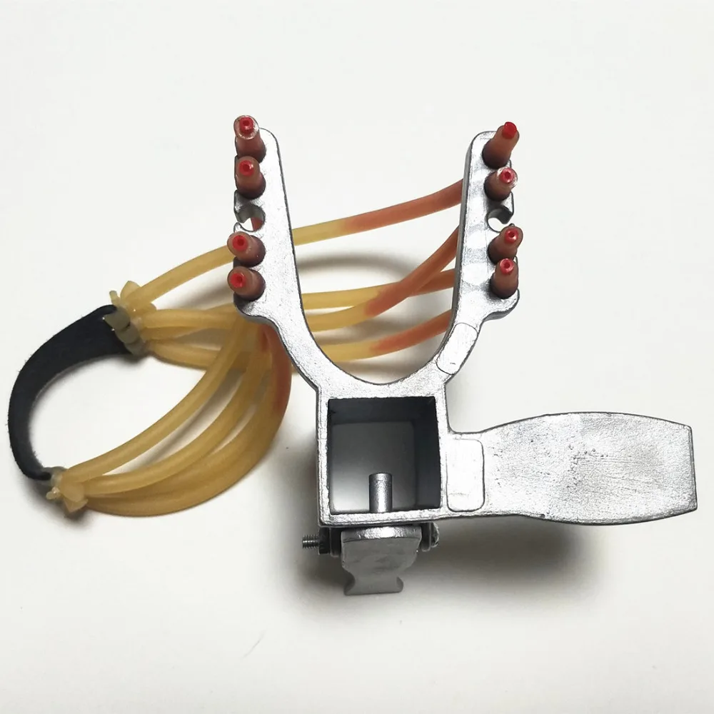 Stainless Steel Trigger Strong Rubber Band Slingshot HTB1ajx7ah2rK1RkSnhJq6ykdpXa3.jpg - Stainless Steel Trigger Strong Rubber Band Slingshot