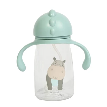 New 420ml Baby Kids Cute Cup Children Learn Feeding Drinking Water Straw Handle School Drinking Bottle Feeding Silicone Cup
New 420ml Baby Kids Cute Cup Children Learn Feeding Drinking Water Straw Handle School Drinking Bottle Feeding Silicone Cup