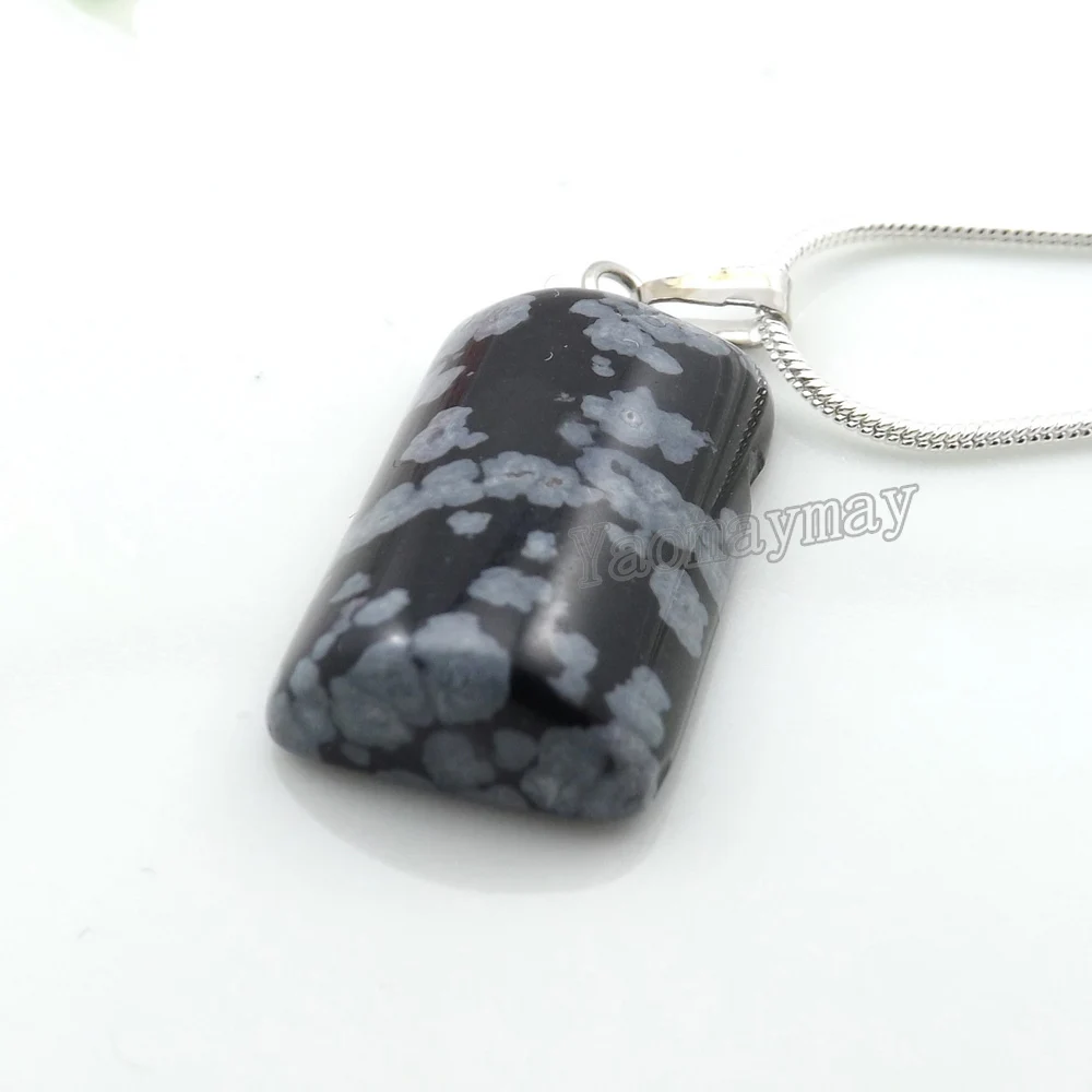 Natural Snow Obsidian Arc Shape Pendant Choker Silver Plated Necklace For Xmas Present 20pcs/lot
Natural Snow Obsidian Arc Shape Pendant Choker Silver Plated Necklace For Xmas Present 20pcs/lot