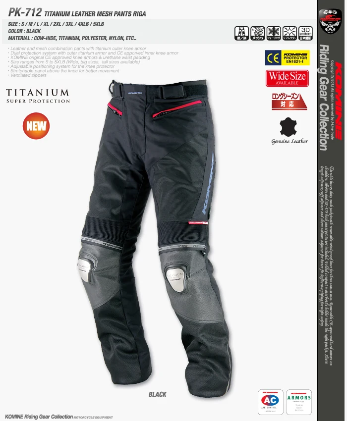 High quality Komine mesh motorbike Trousers motorcycle Racing pants Anti-wrestle trousers anti wrestle black
High quality Komine mesh motorbike Trousers motorcycle Racing pants Anti-wrestle trousers anti wrestle black