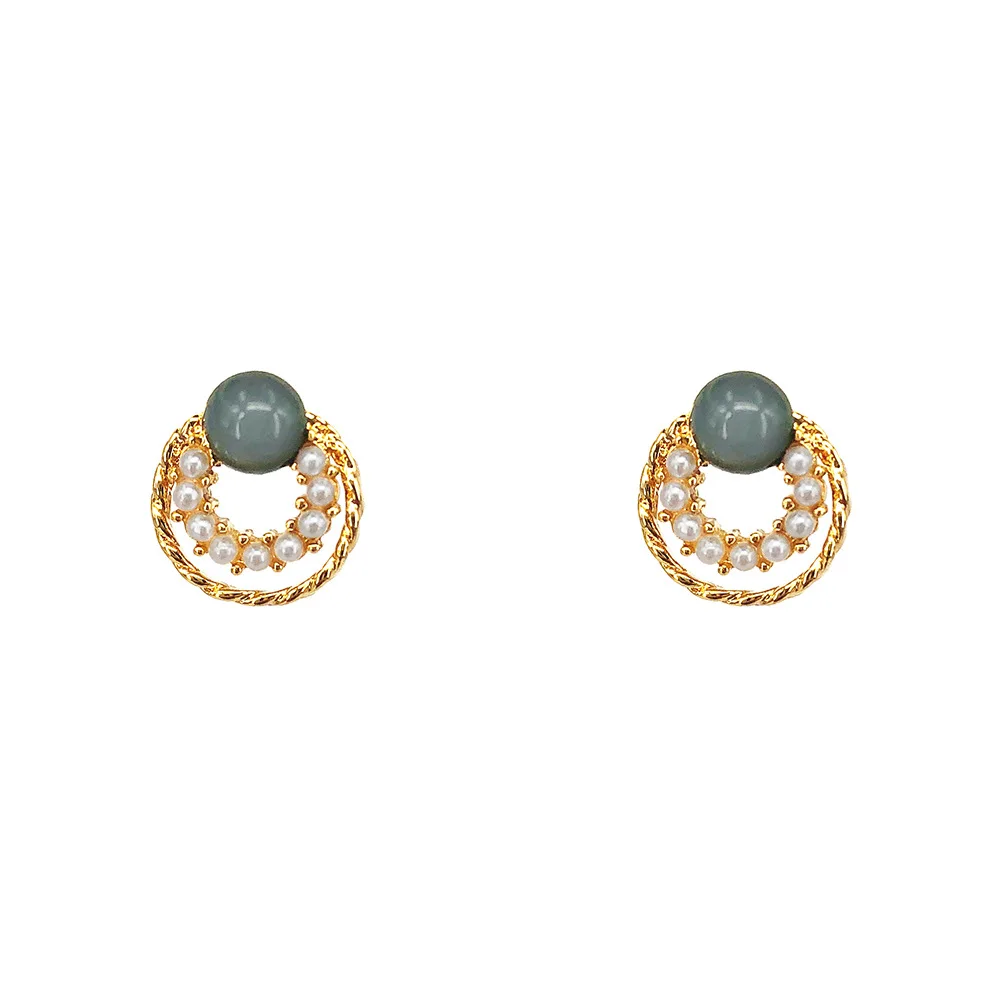 Rainbery 2019 New Korean Design Fashion Hollow Pearl Circle Round Geometric Sweet Stud Earrings For Women Girl Party Jewelry
Rainbery 2019 New Korean Design Fashion Hollow Pearl Circle Round Geometric Sweet Stud Earrings For Women Girl Party Jewelry