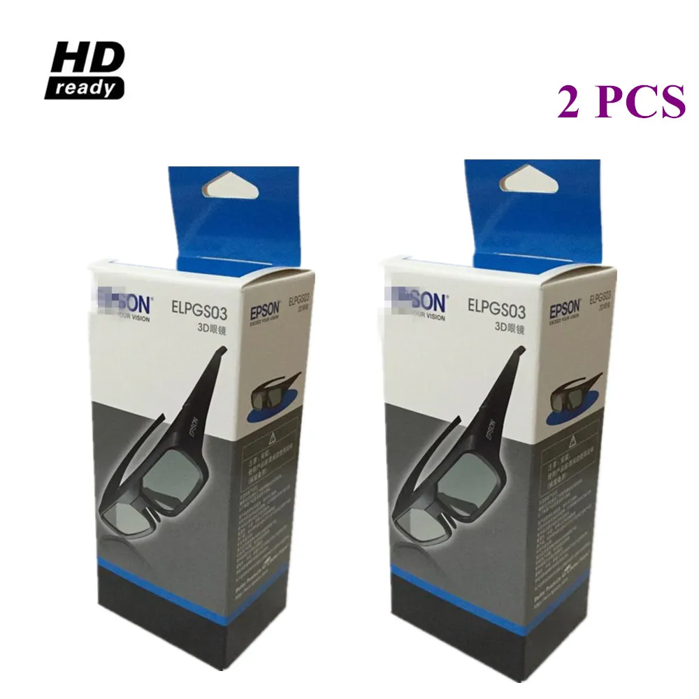 2pcs 3D Active Glasses for Epson 3D Glasses ELPGS03 for Projector TW5200/9200/TW6200/TW8200
2pcs 3D Active Glasses for Epson 3D Glasses ELPGS03 for Projector TW5200/9200/TW6200/TW8200