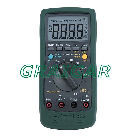 Mastech MS8226 True RMS Auto Ranging DMM Digital Multimeter 
Mastech MS8226 True RMS Auto Ranging DMM Digital Multimeter