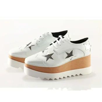 Hot Spring New Glitter Star Pattern Women Pumps Platform Shoes Woman Wedges Shoe Lace Up Square Toe Brand Runway Shoes
Hot Spring New Glitter Star Pattern Women Pumps Platform Shoes Woman Wedges Shoe Lace Up Square Toe Brand Runway Shoes