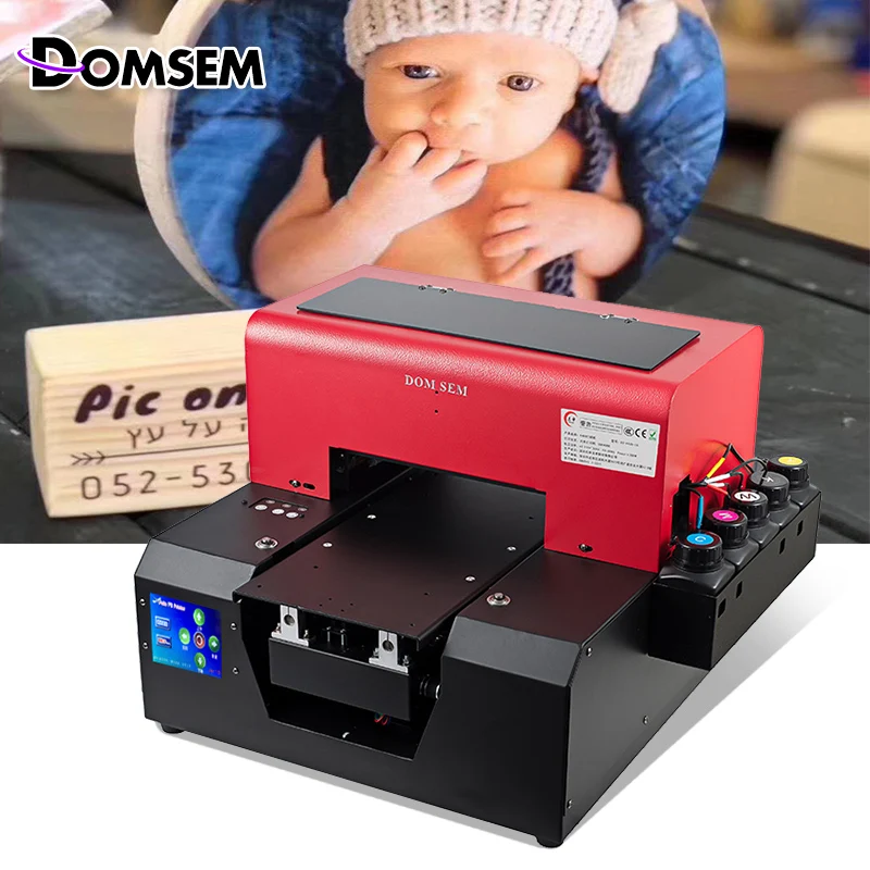 New Arrival 2019 DOMSEM Multifunctional UV Printer 3D Embossed Flatbed LED Phone Case Printer For Clothes Pen Wood Glass Red
New Arrival 2019 DOMSEM Multifunctional UV Printer 3D Embossed Flatbed LED Phone Case Printer For Clothes Pen Wood Glass Red
