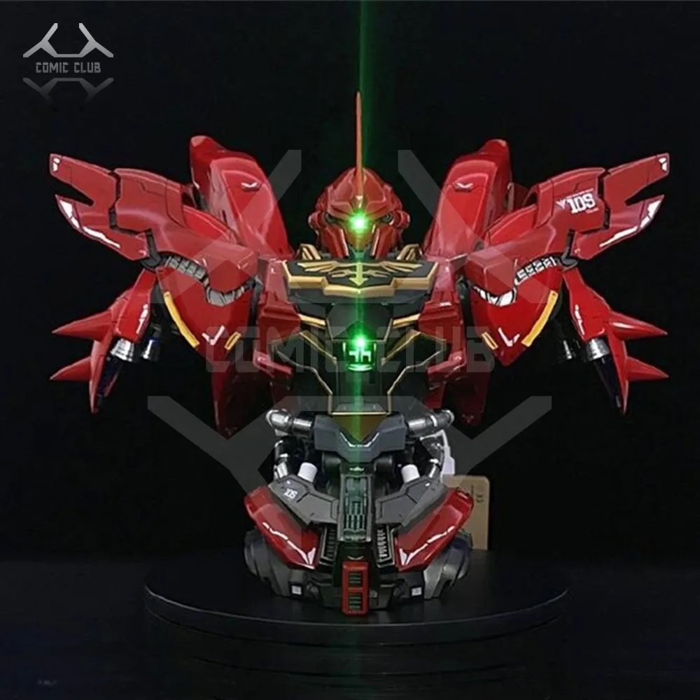 COMIC CLUB IN-STOCK 1/35 YIHUI BUST HEAD SINANJU Gundam assembly model contains led light action figure toy
COMIC CLUB IN-STOCK 1/35 YIHUI BUST HEAD SINANJU Gundam assembly model contains led light action figure toy