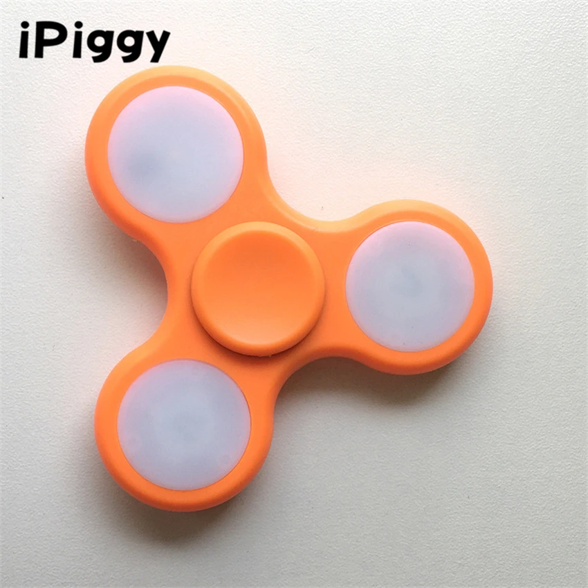 2017 HOT LED Light Hand Finger Spinner Fidget Plastic EDC Hand Spinner For Autism and ADHD Relief Focus Anxiety Stress Gift Toys
2017 HOT LED Light Hand Finger Spinner Fidget Plastic EDC Hand Spinner For Autism and ADHD Relief Focus Anxiety Stress Gift Toys