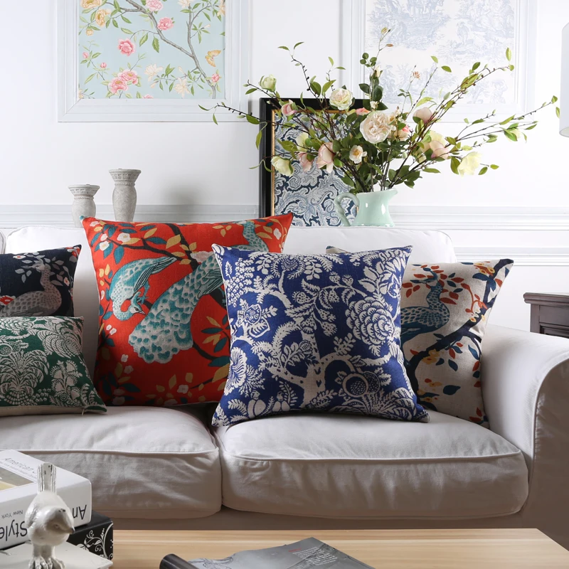 Linen Pillow Cover Cushion Cover Vintage style Country Bird floral Home Decorative Pillow Case 45x45cm/30x50cm
Linen Pillow Cover Cushion Cover Vintage style Country Bird floral Home Decorative Pillow Case 45x45cm/30x50cm