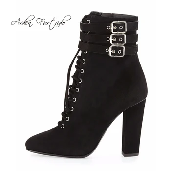 Arden Furtado 2019 spring autumn chunky heels cross tied buckle strap matin boots black suede chunky heels ankle boots 44 45 new
Arden Furtado 2019 spring autumn chunky heels cross tied buckle strap matin boots black suede chunky heels ankle boots 44 45 new