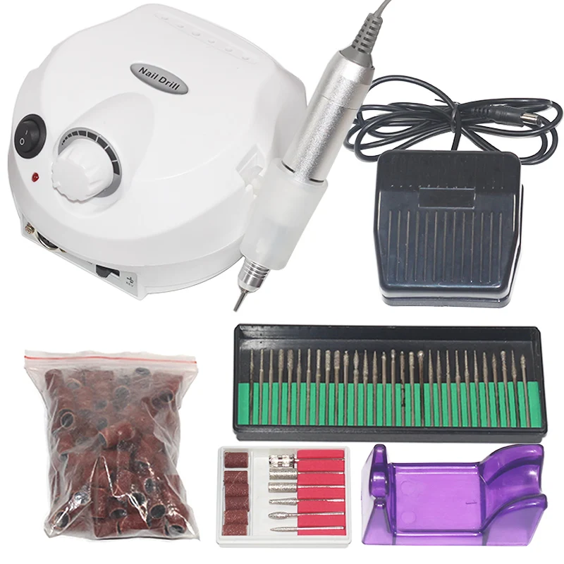 30000 RPM Professional nail machine set electric nail drill bit manicure pedicure nail gel polishing agent removal tool
30000 RPM Professional nail machine set electric nail drill bit manicure pedicure nail gel polishing agent removal tool